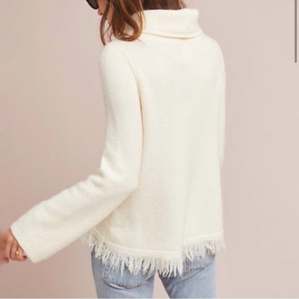 Anthropologie Fringe Sweater - Picture 2 of 6